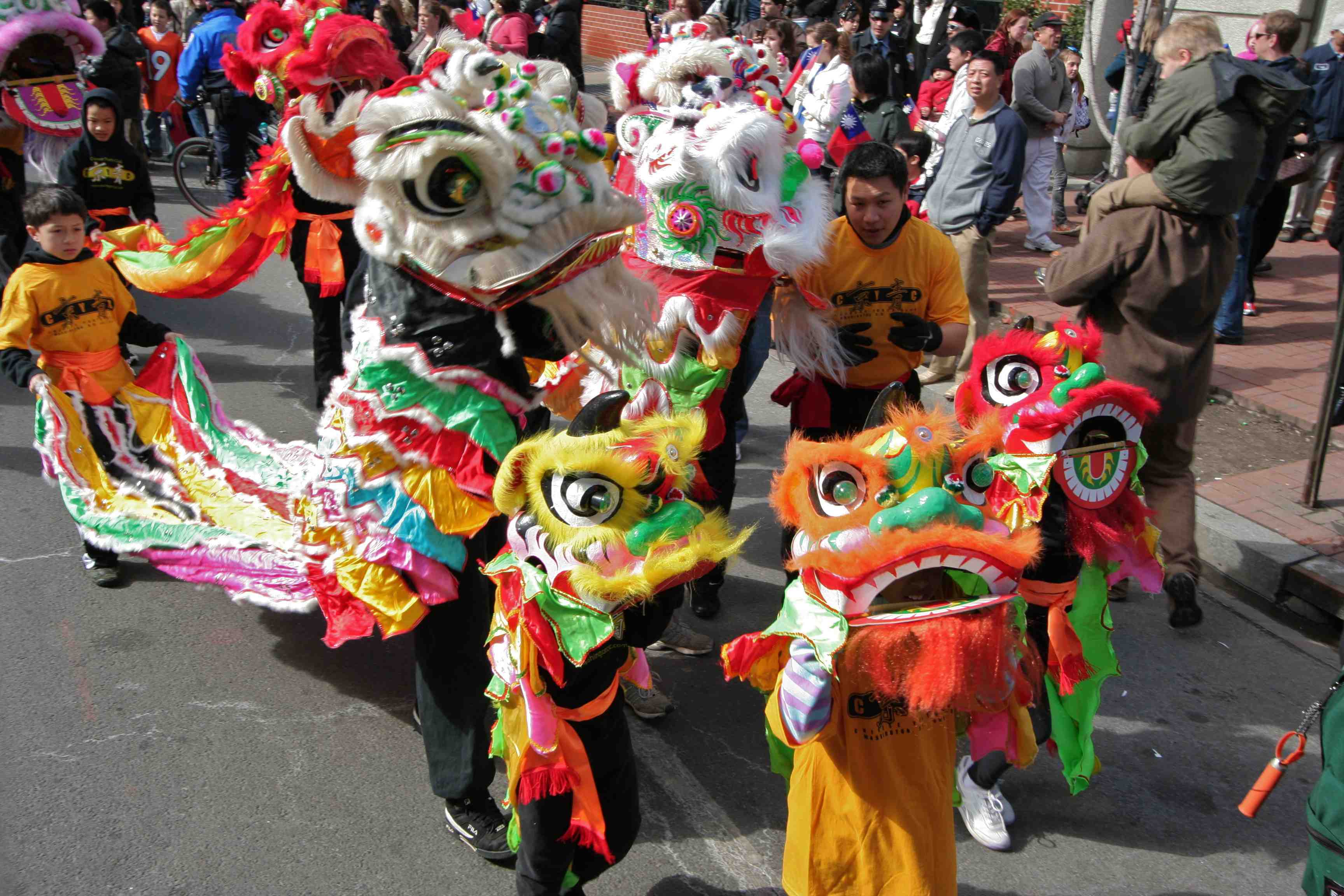 2019 DC Chinese New Year Parade in Chinatown, Washington DC